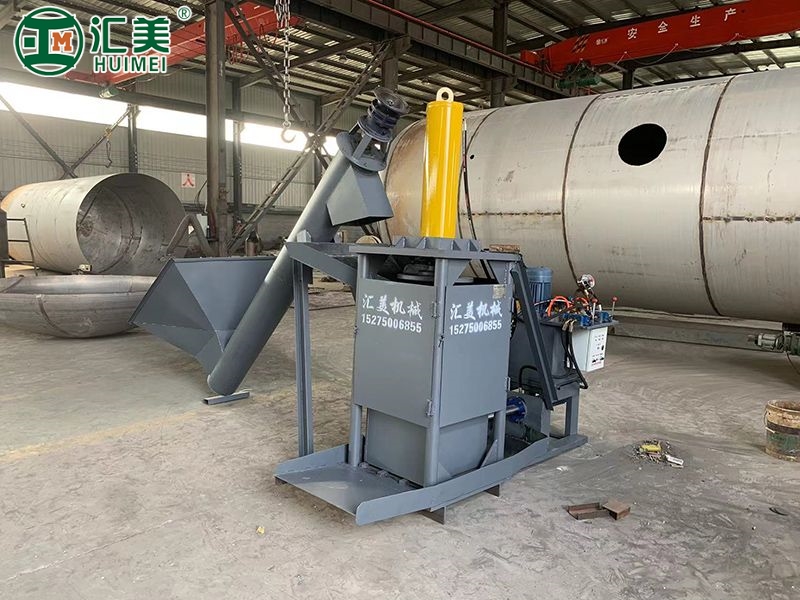 动物油渣压饼机